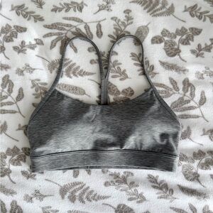 Lululemon Flow Y - Heather Core Medium Gray